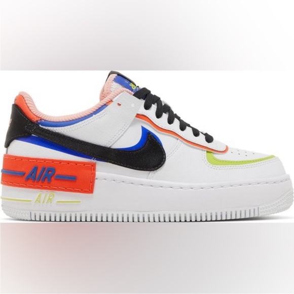 Nike Air Force 1 Shadow White Multi - Picture 4 of 6
